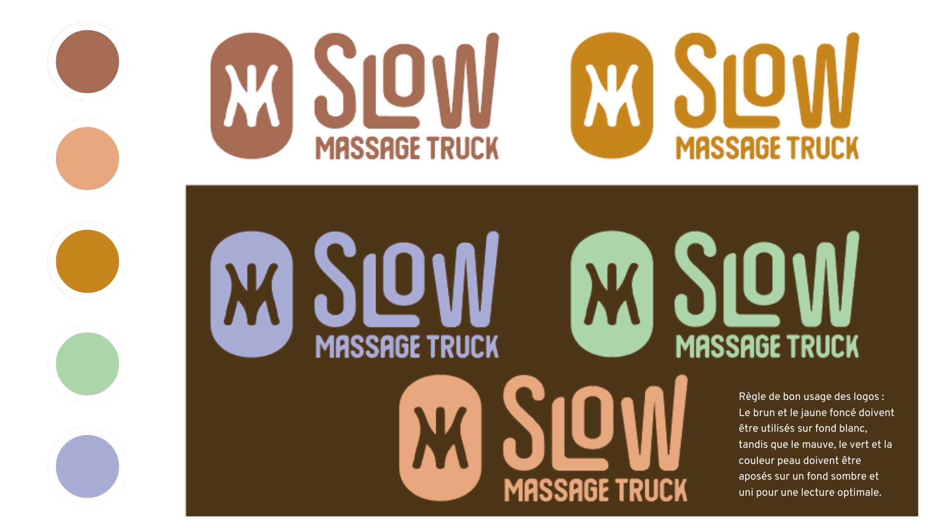 Logo Slow Massage Truck